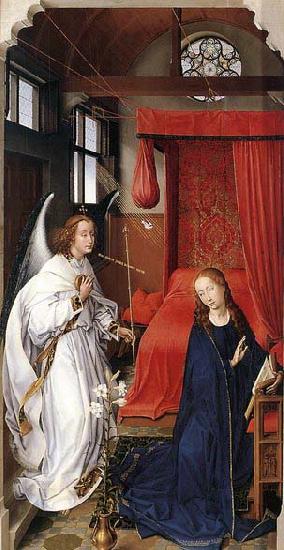 WEYDEN, Rogier van der St Columba Altarpiece China oil painting art